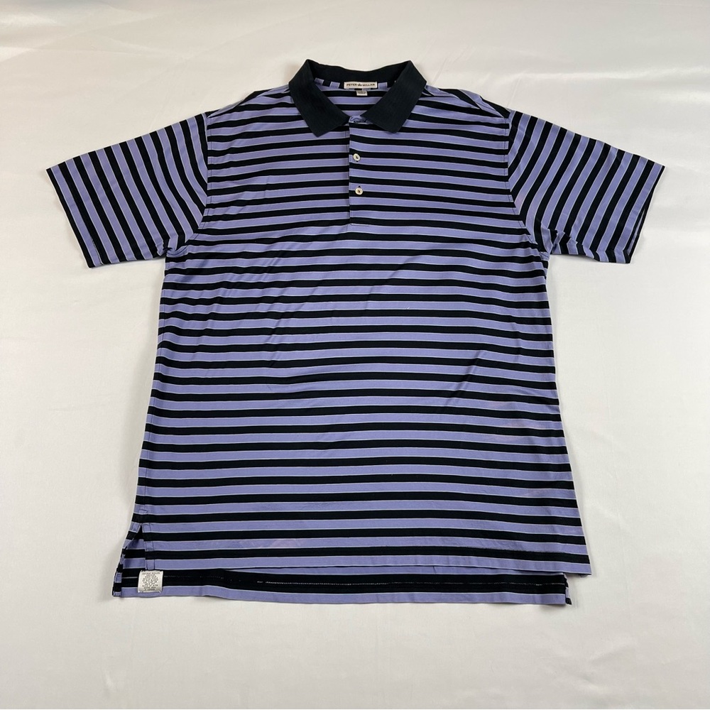 Peter Millar Preppy Polo Golf Shirt Cotton Men’s size: Large